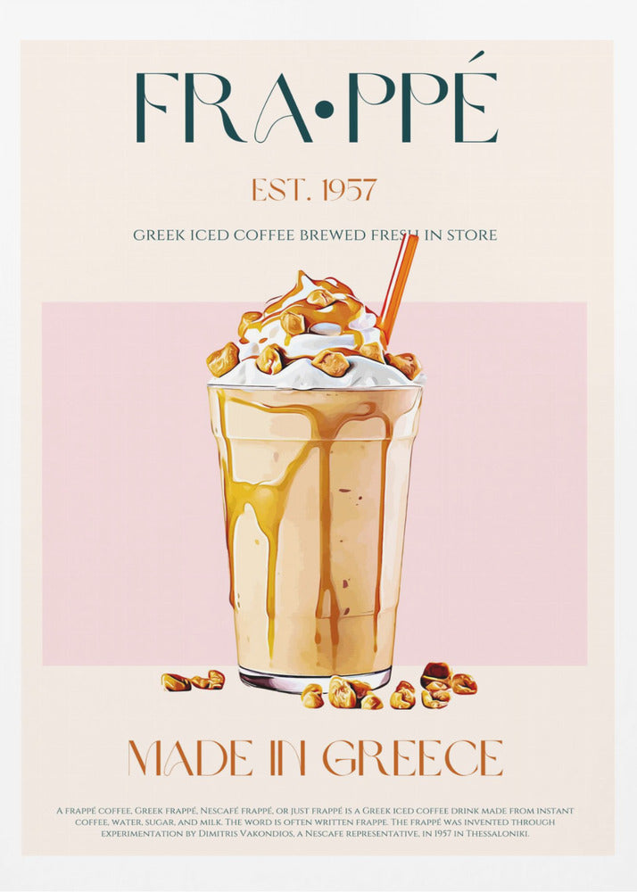 Greek Frappe Delight | Poster