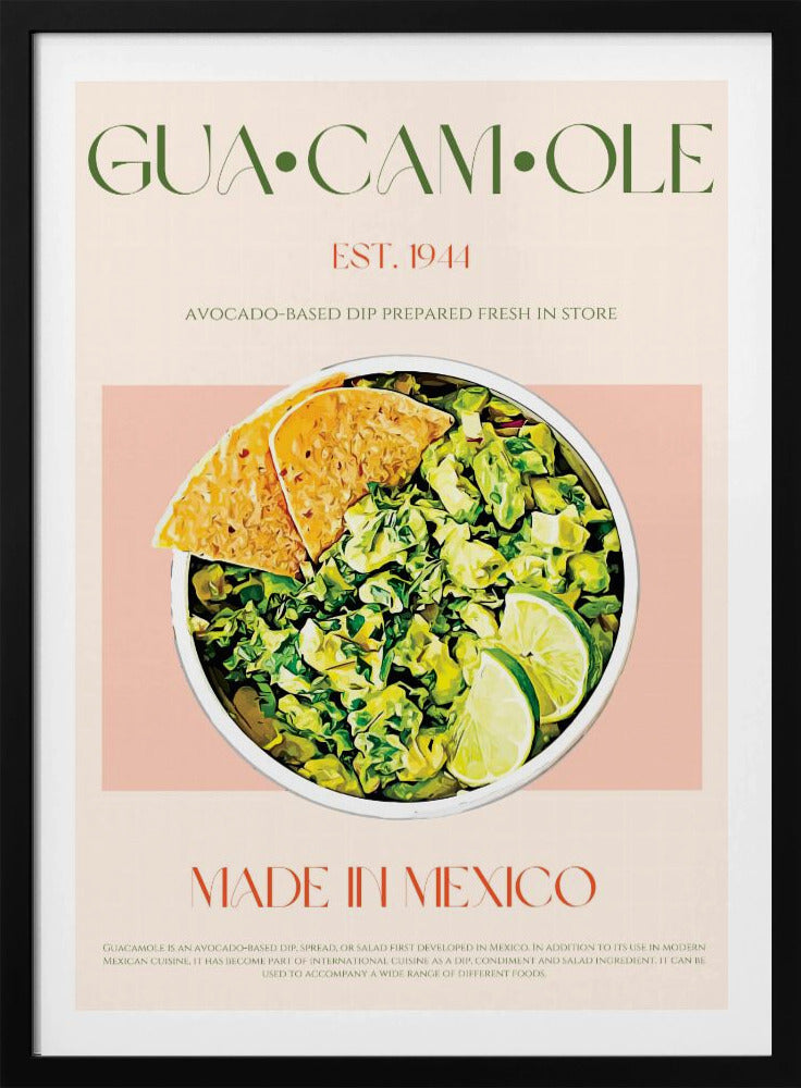 Guacamole-Genuss | Poster