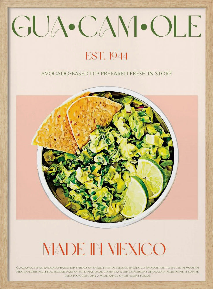 Guacamole-Genuss | Poster