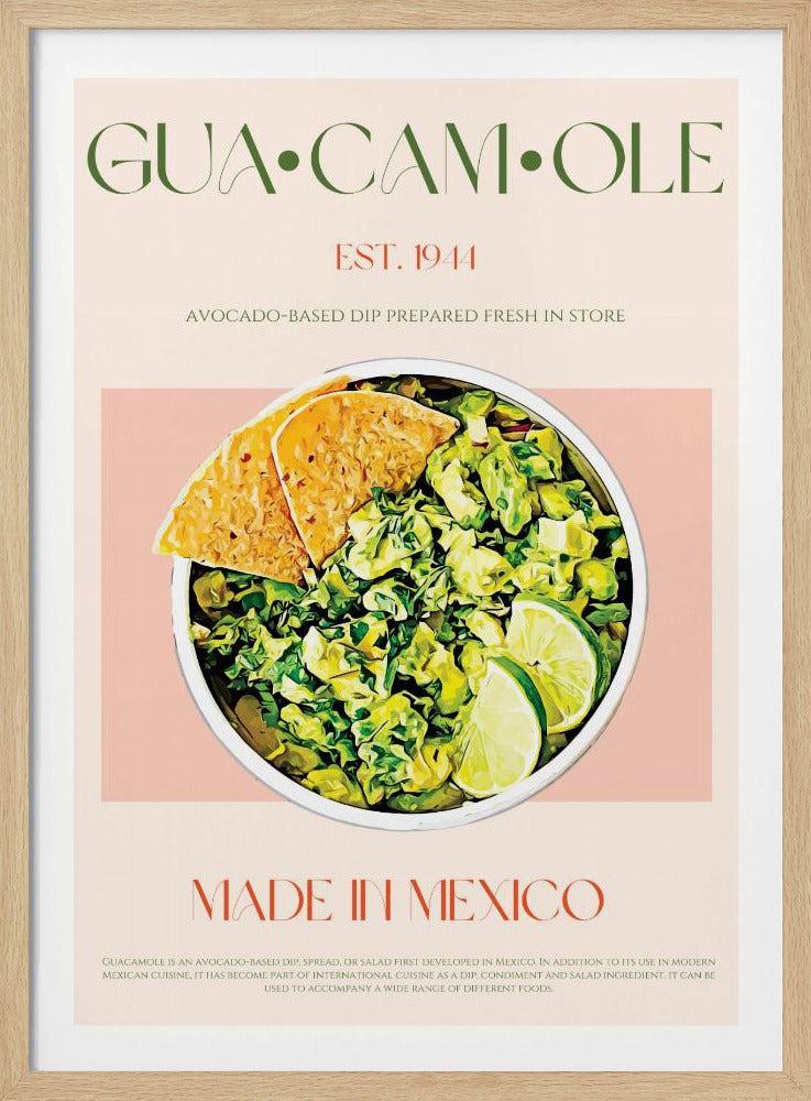 Guacamole-Genuss | Poster