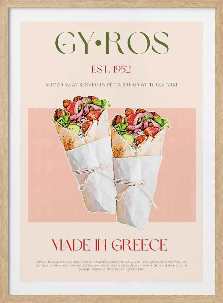 Greek Flavor Delight | Poster