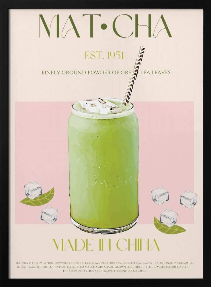Chilled Matcha Drink | Poster