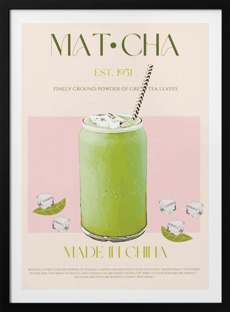 Chilled Matcha Drink | Poster
