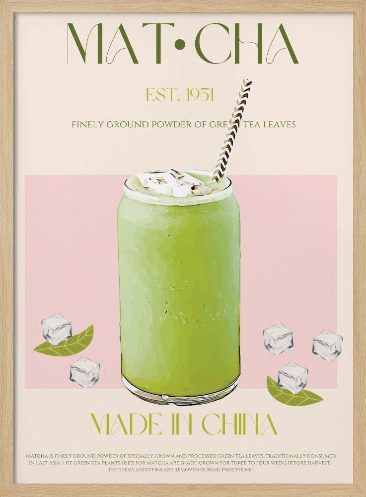 Chilled Matcha Drink | Poster