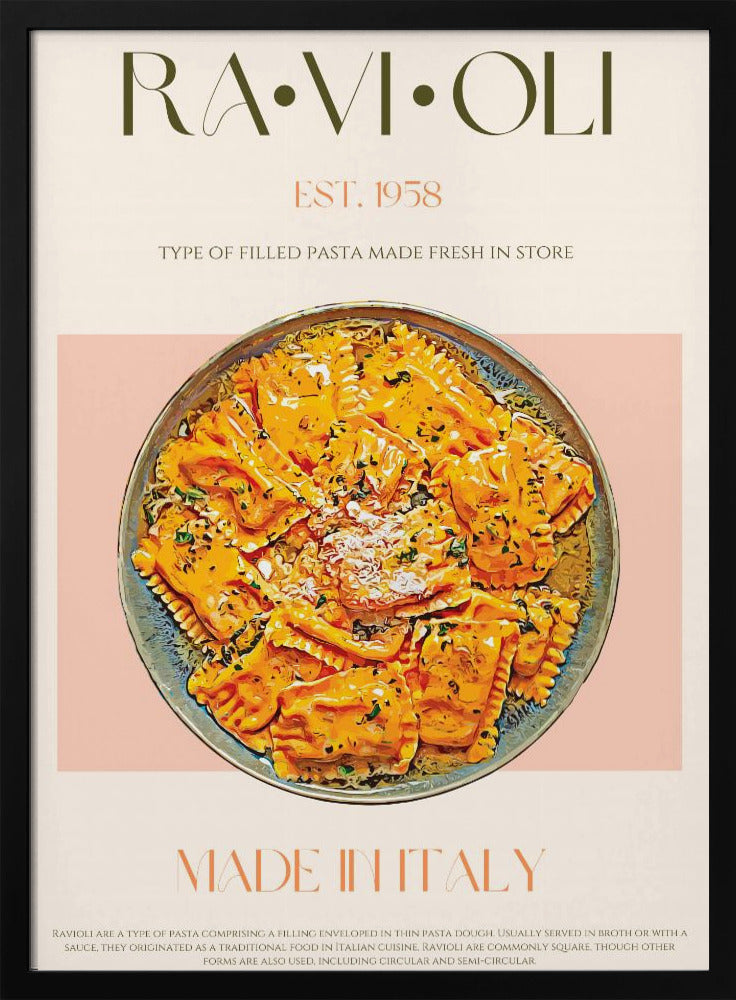 Italienische Herkunft und frische Zutaten | Poster