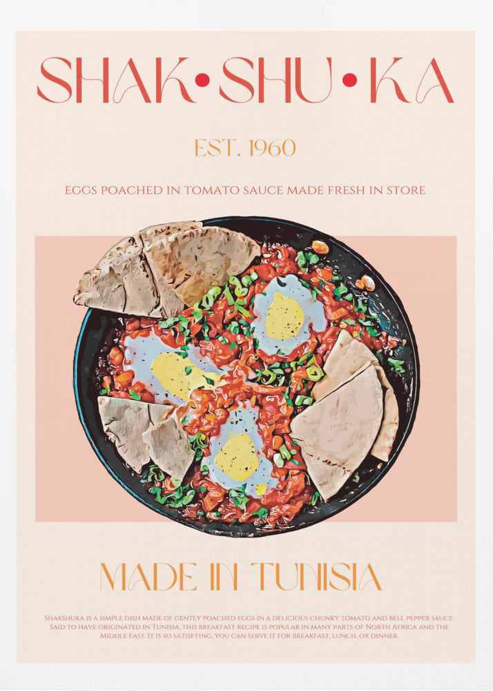 Tunesisches Shakshuka | Poster
