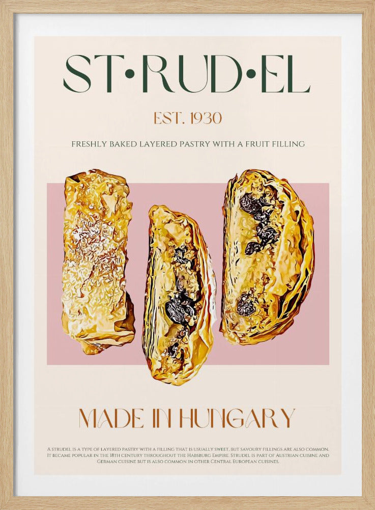 Goldene Strudelscheibe | Poster
