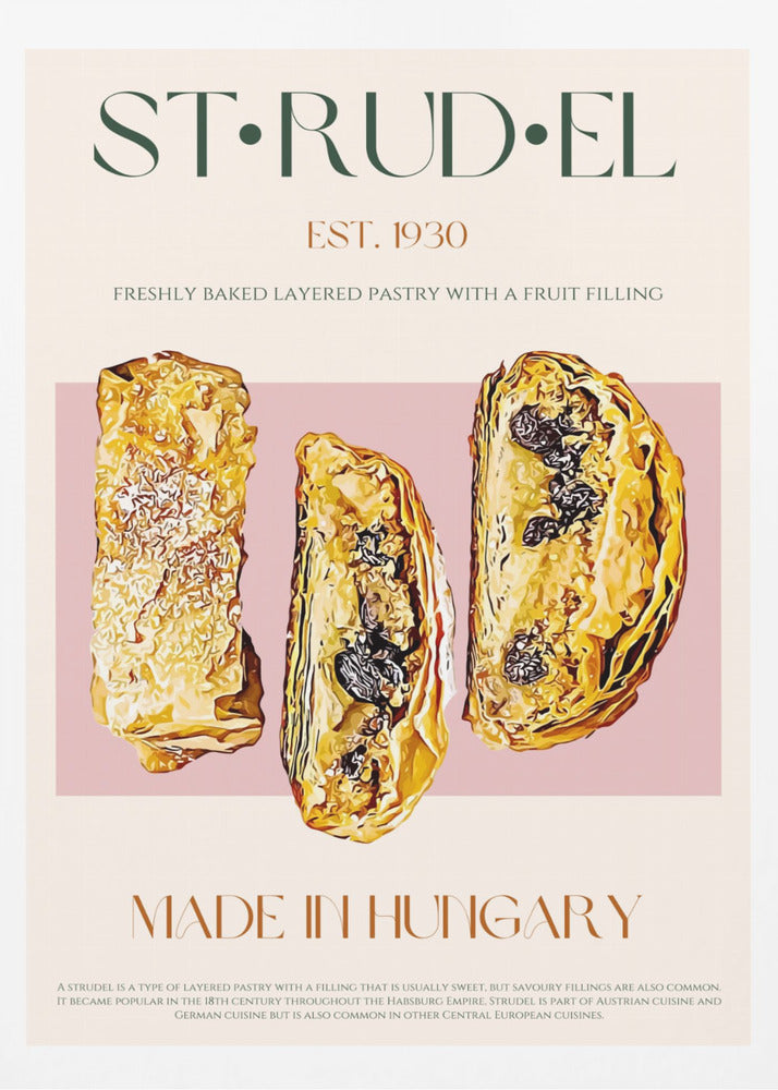 Goldene Strudelscheibe | Poster