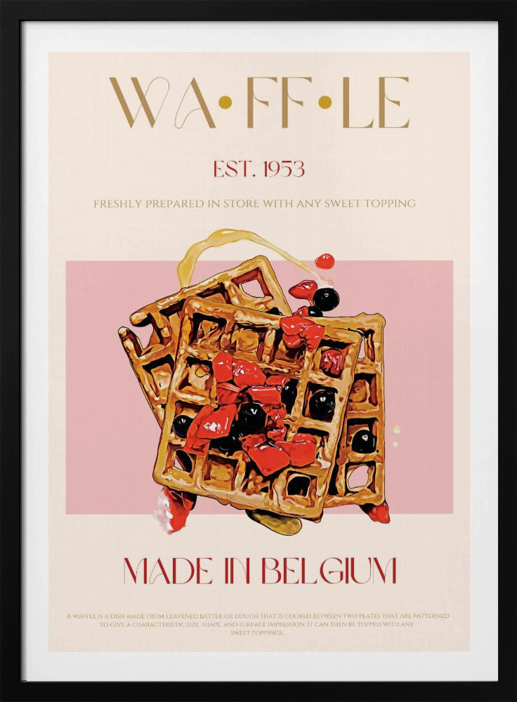Waffeldruck | Poster