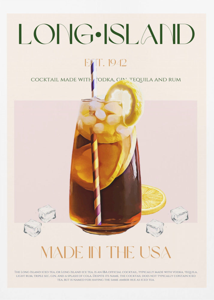 Island Cocktail Delight | Poster