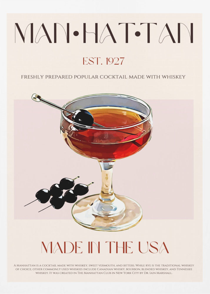 Classic Manhattan | Poster