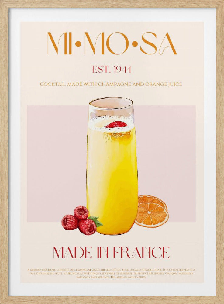 French Sunrise Sip | Poster
