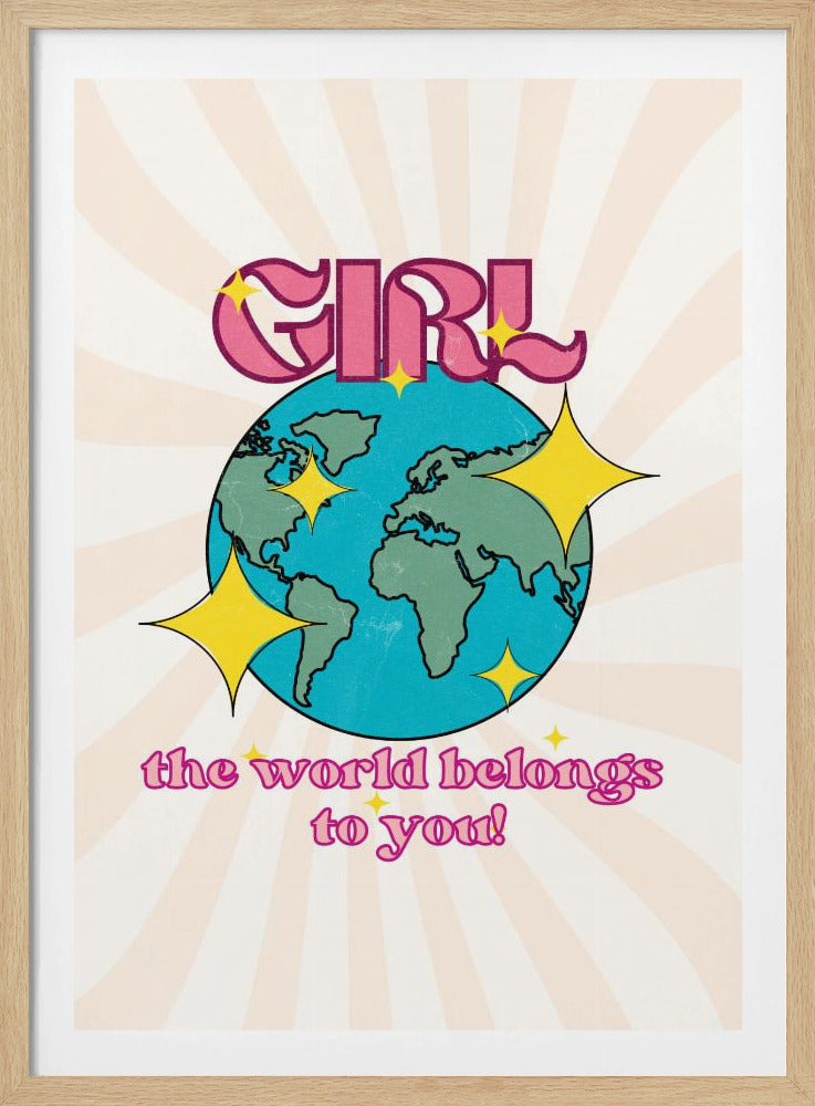 Ermächtigte Welt | Poster - Kunstdruck