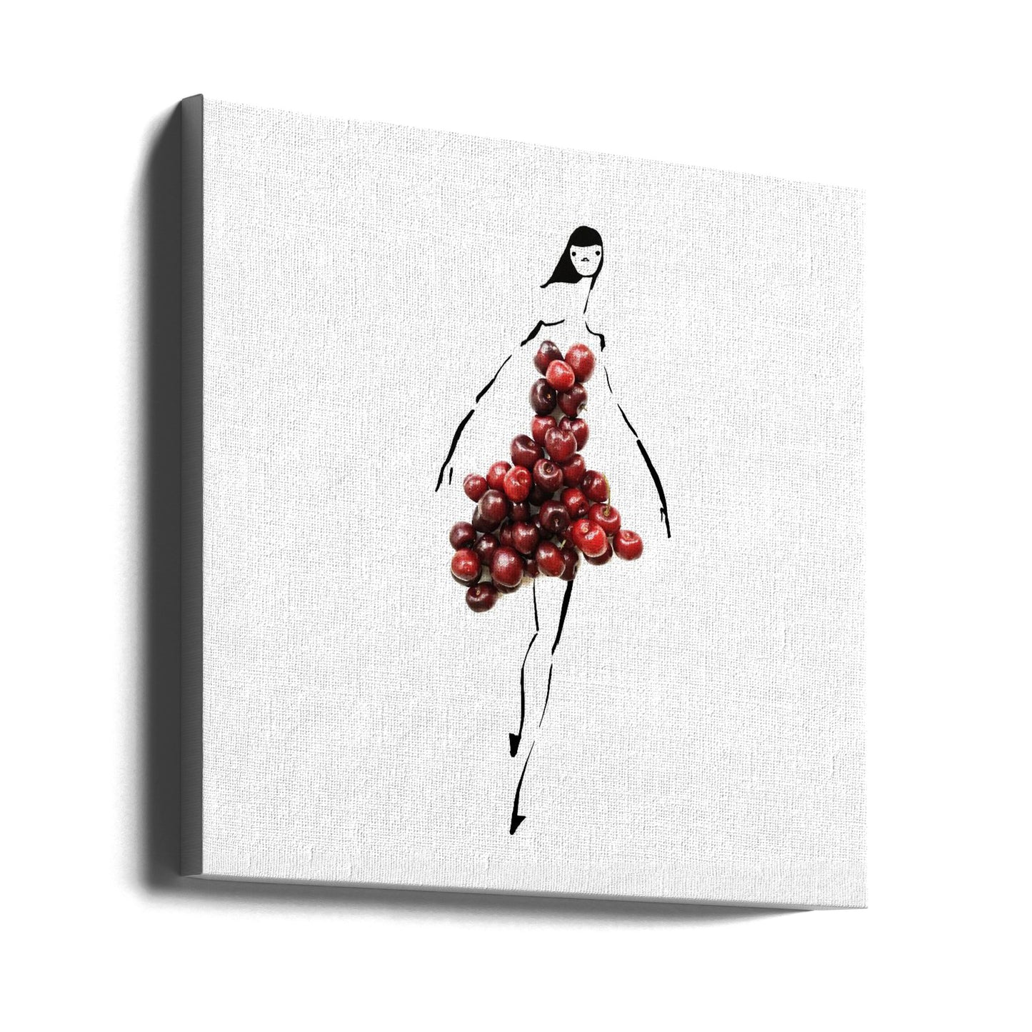 Kirschbombe | Leinwand