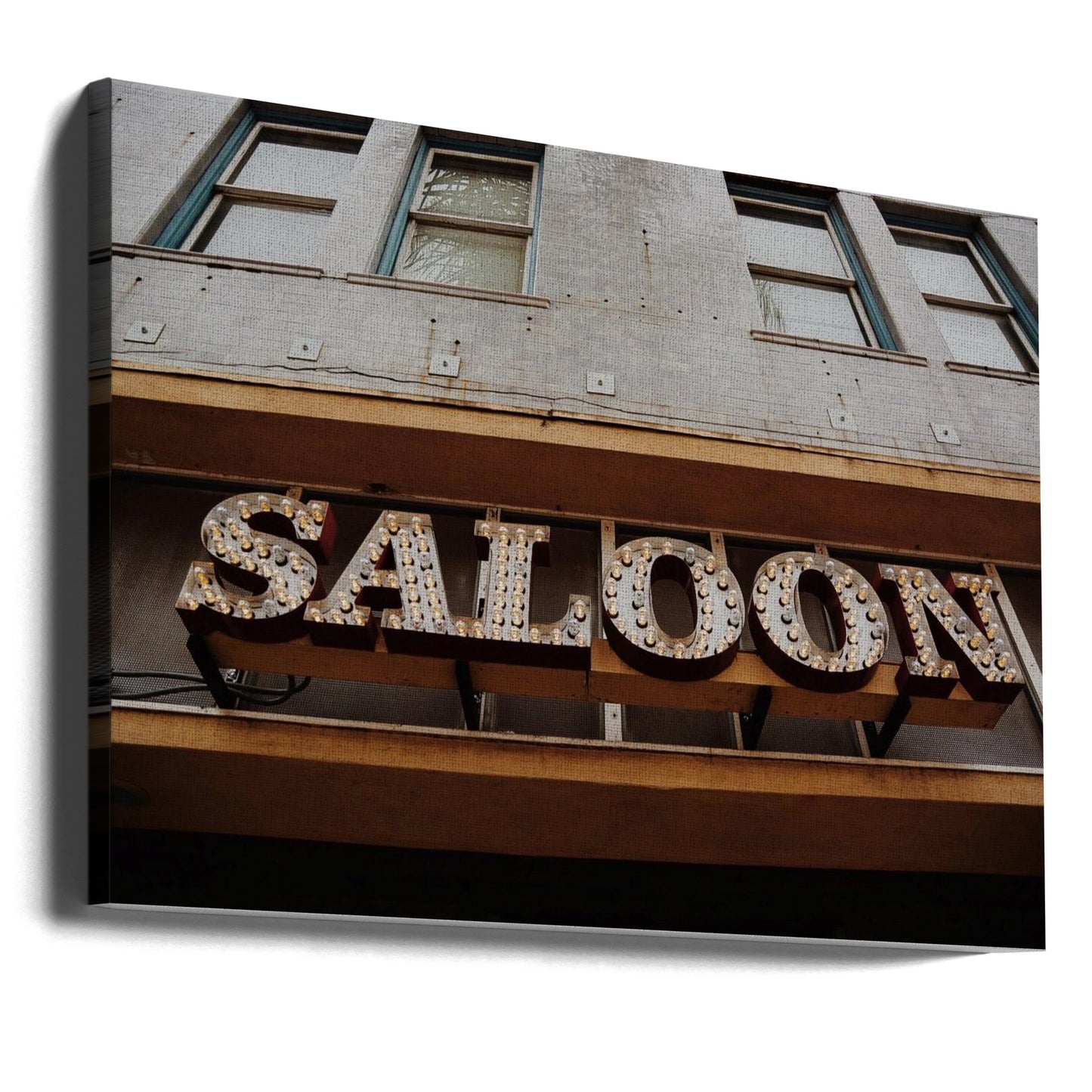Vintage Saloon Sign | Canvas