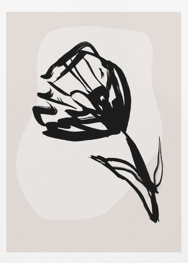 Monochrome Blossom | Poster