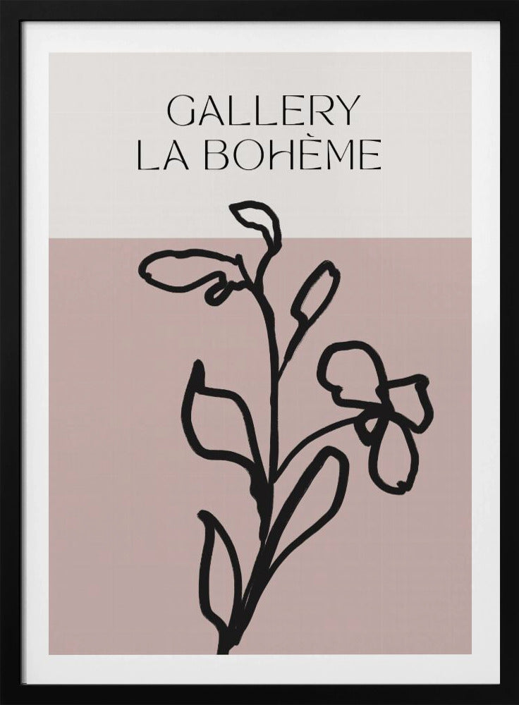 Floral Sketch Lines | Poster