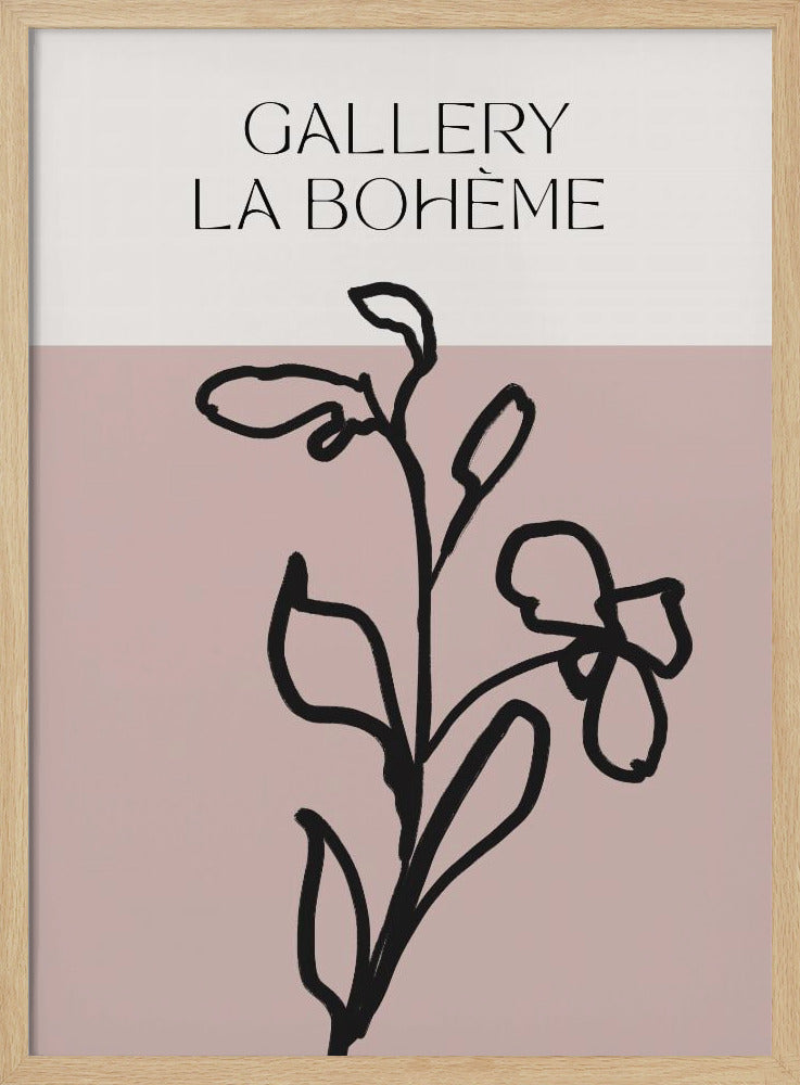 Floral Sketch Lines | Poster