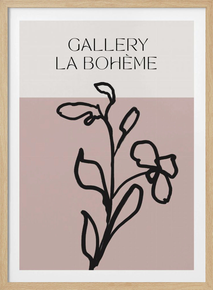 Floral Sketch Lines | Poster