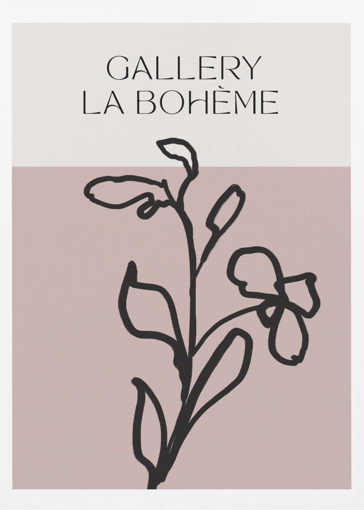 Floral Sketch Lines | Poster