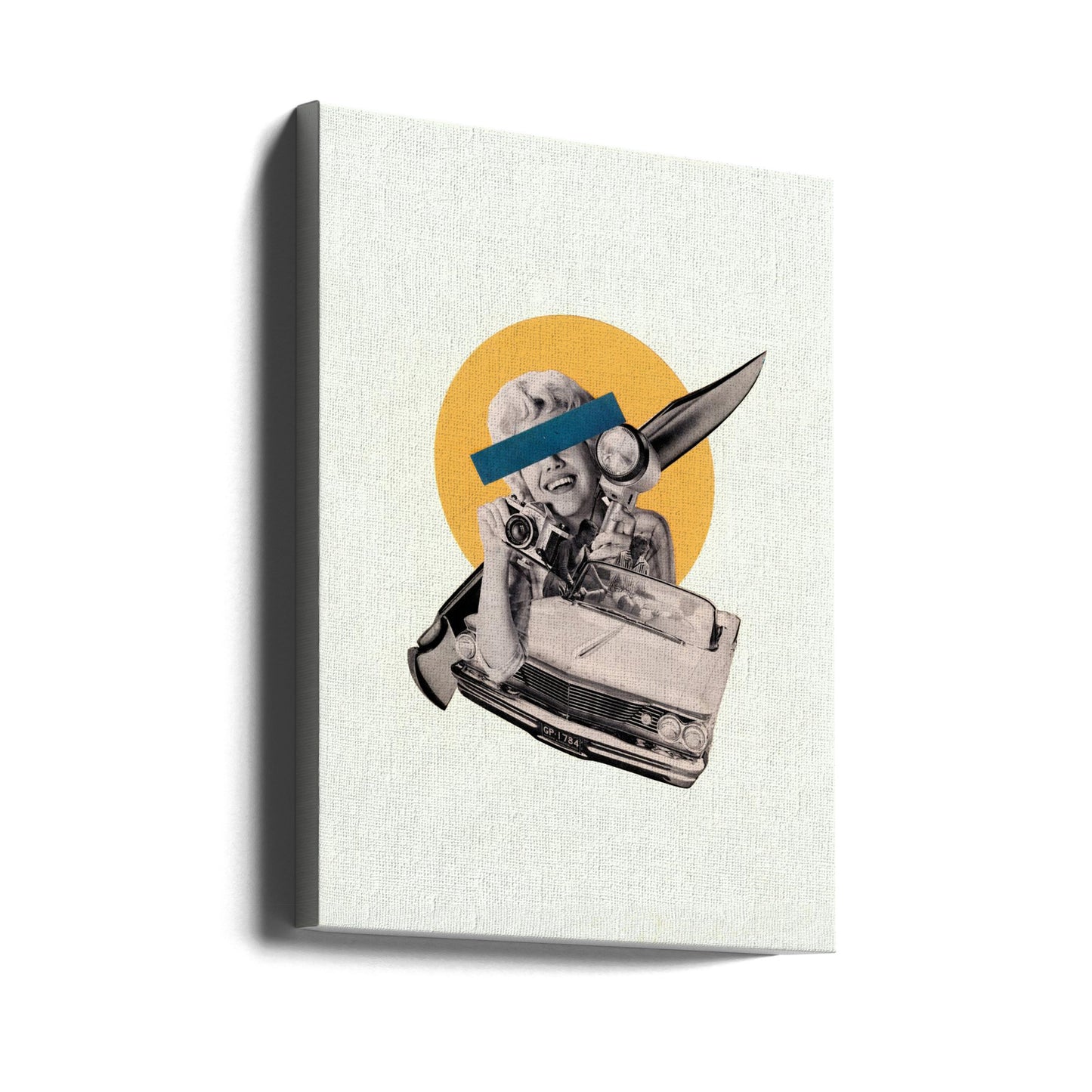 Retro-Abenteuer-Mix | Leinwand