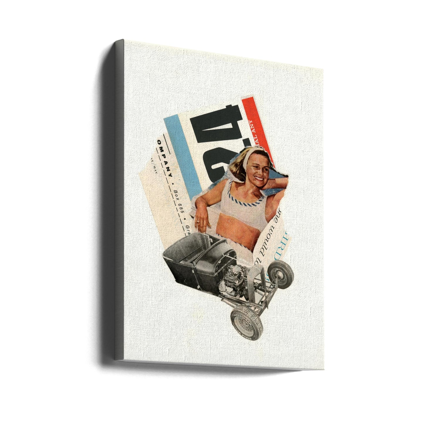 Vintage Ästhetik | Leinwand