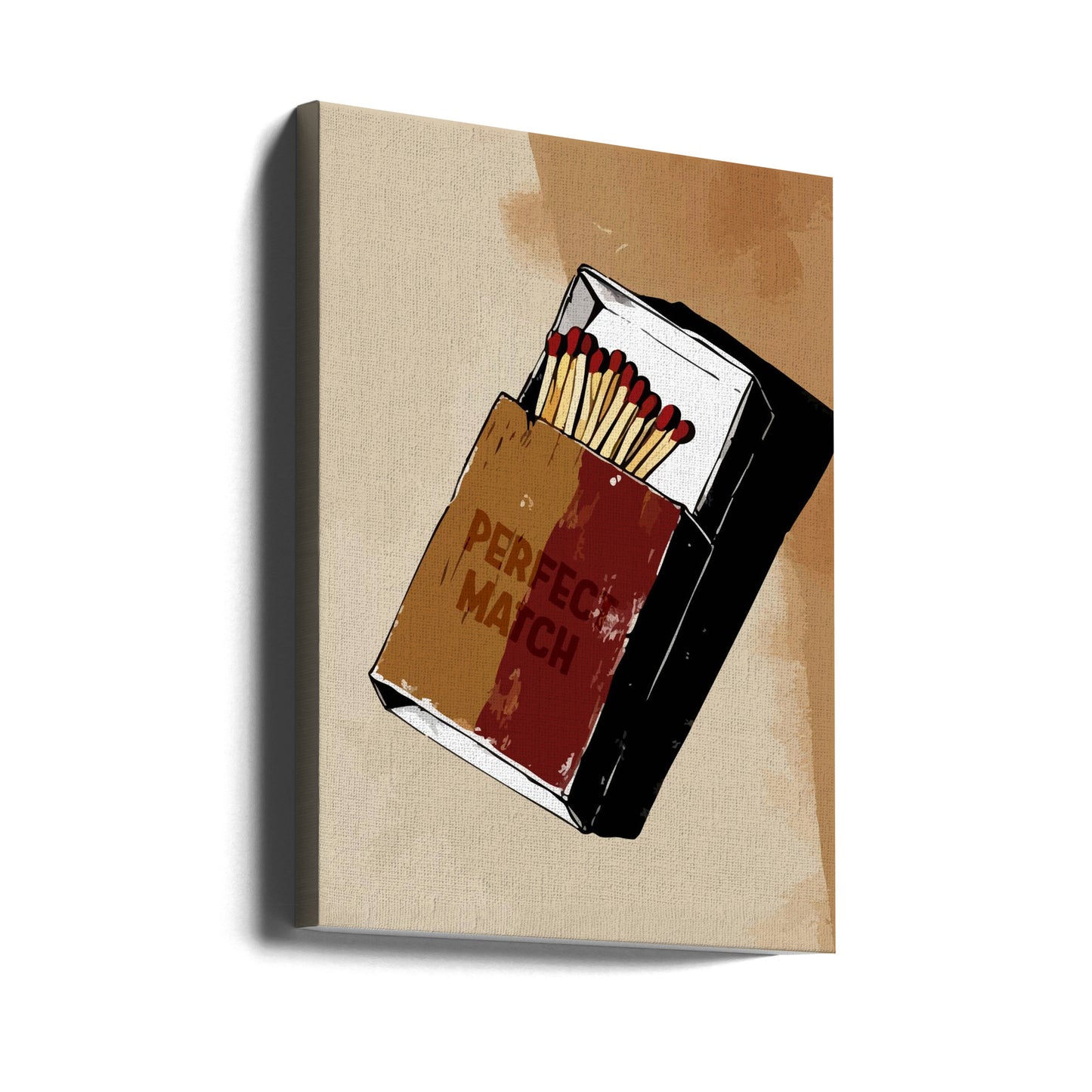 Zünde ein Streichholz an | Leinwand