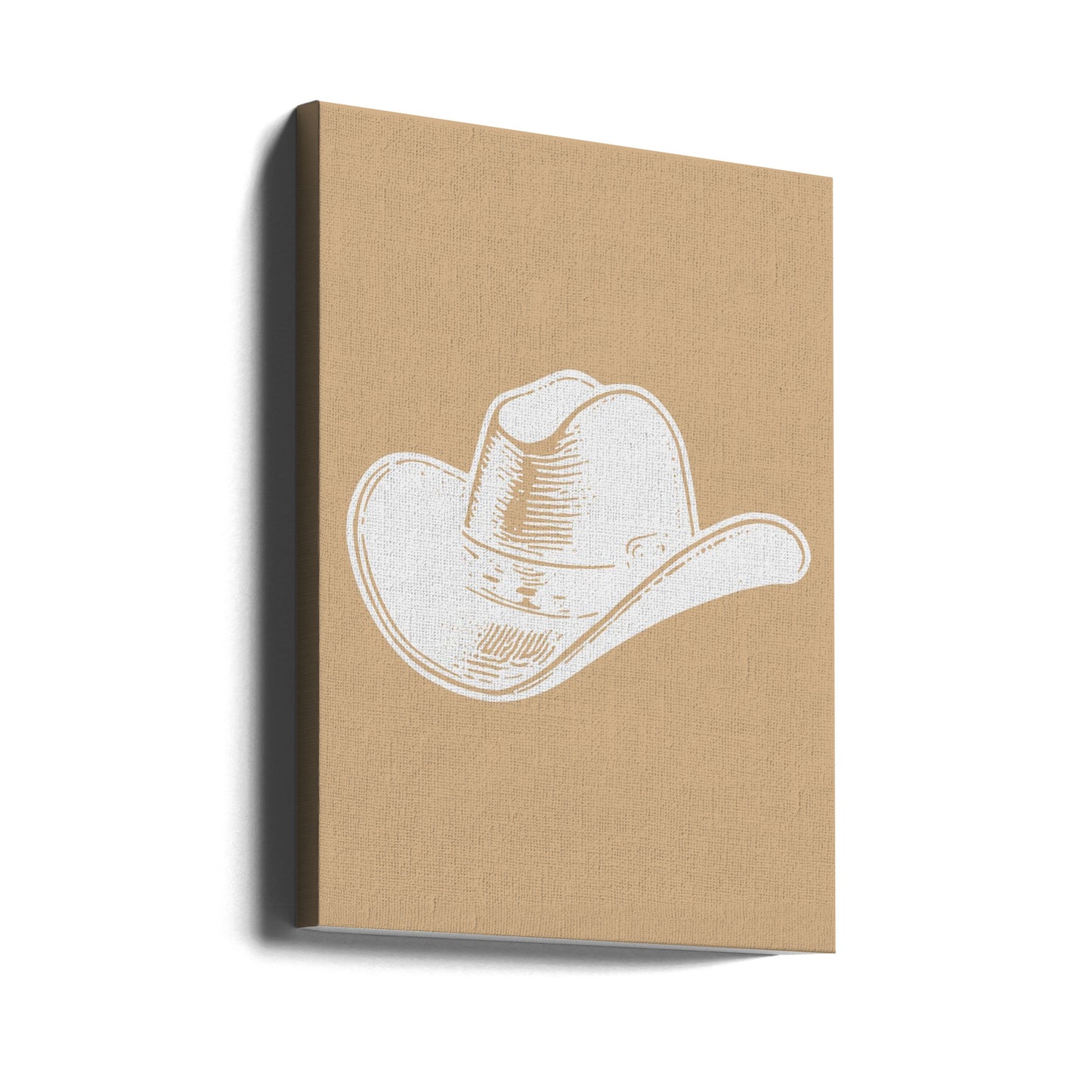 Neutral Cowboy Hat | Canvas