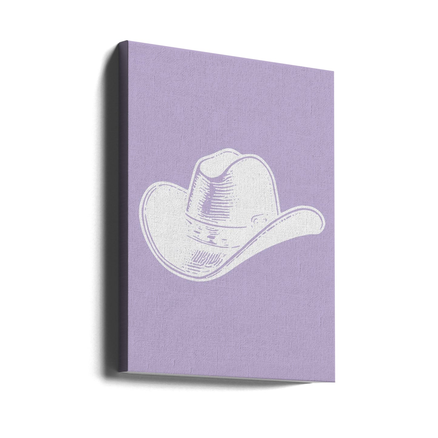 Purple Cowboy Hat | Canvas