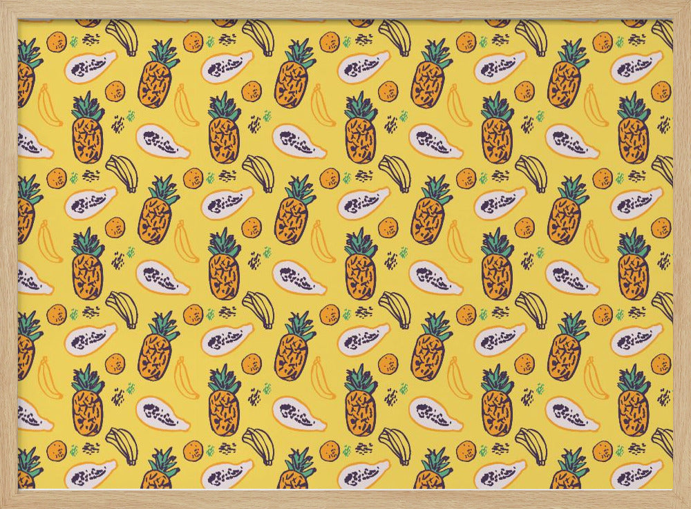 Tropische Frucht-Fiesta | Poster