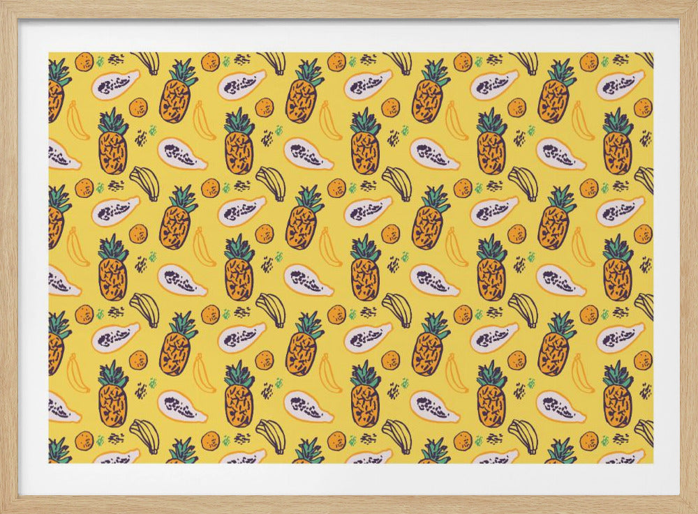 Tropische Frucht-Fiesta | Poster