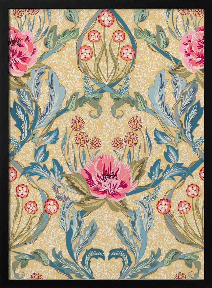 Floral Heritage Morris opulent vintage pattern | Poster