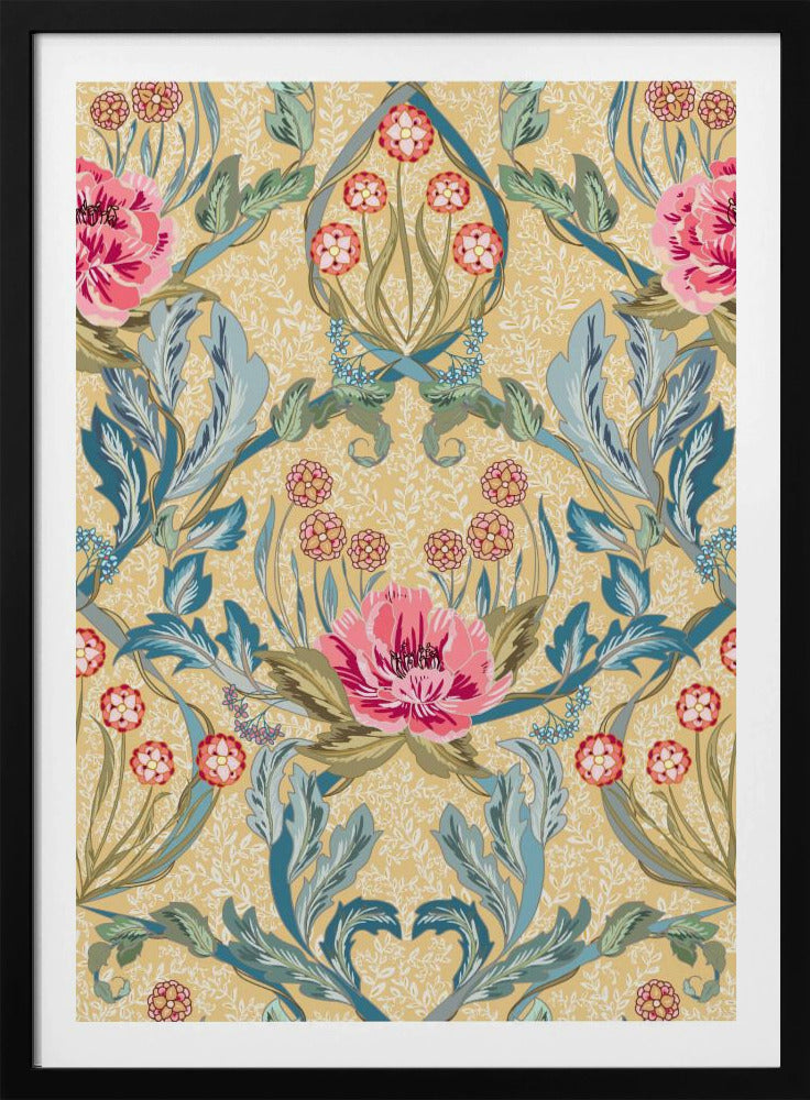 Floral Heritage Morris opulent vintage pattern | Poster