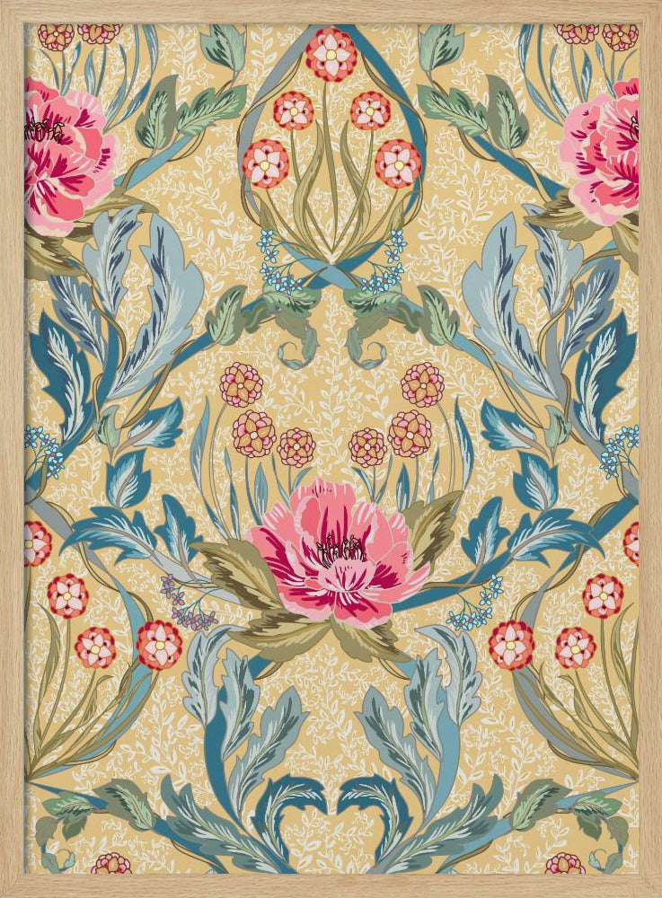 Floral Heritage Morris opulent vintage pattern | Poster
