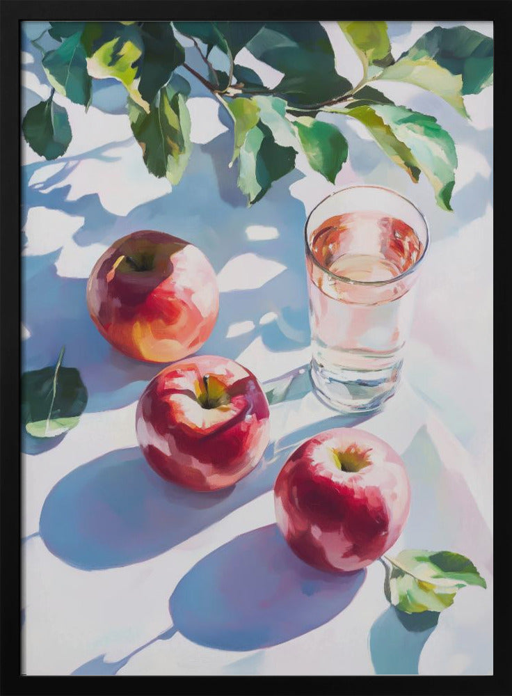 Äpfel & Spiegelungen | Poster