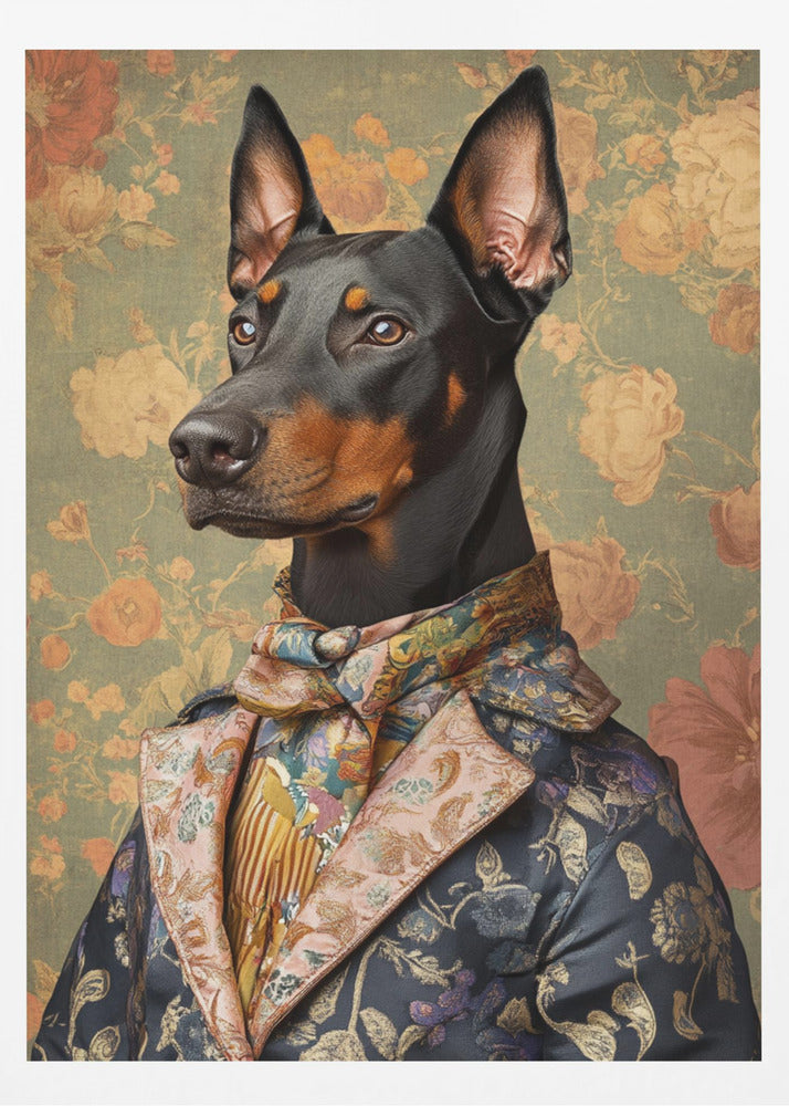 The Distinguished Doberman | Poster