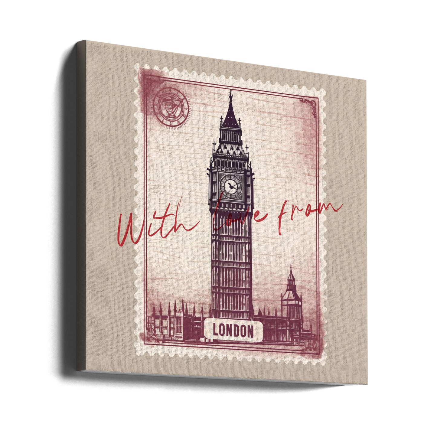 Mit Liebe aus London | Leinwand