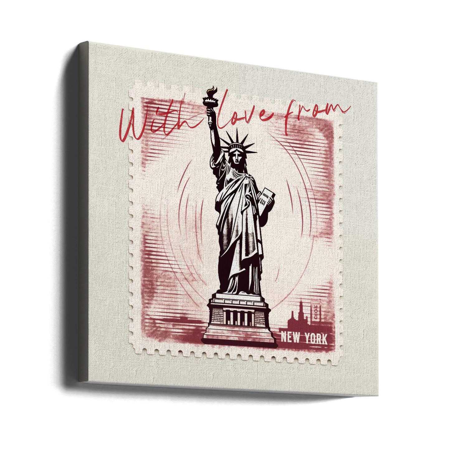 Mit Liebe aus New York | Leinwand