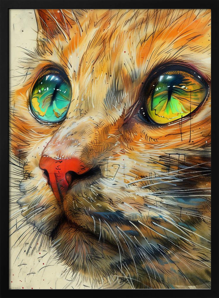 Ingwerkatze J | Poster