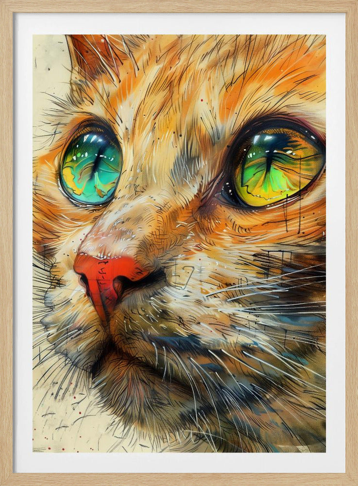 Ingwerkatze J | Poster