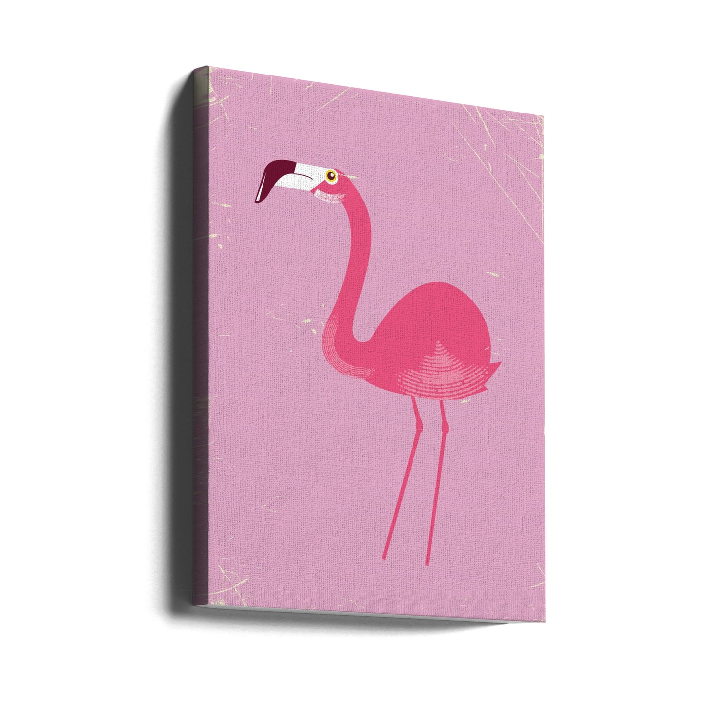 Flamingovogel | Leinwand