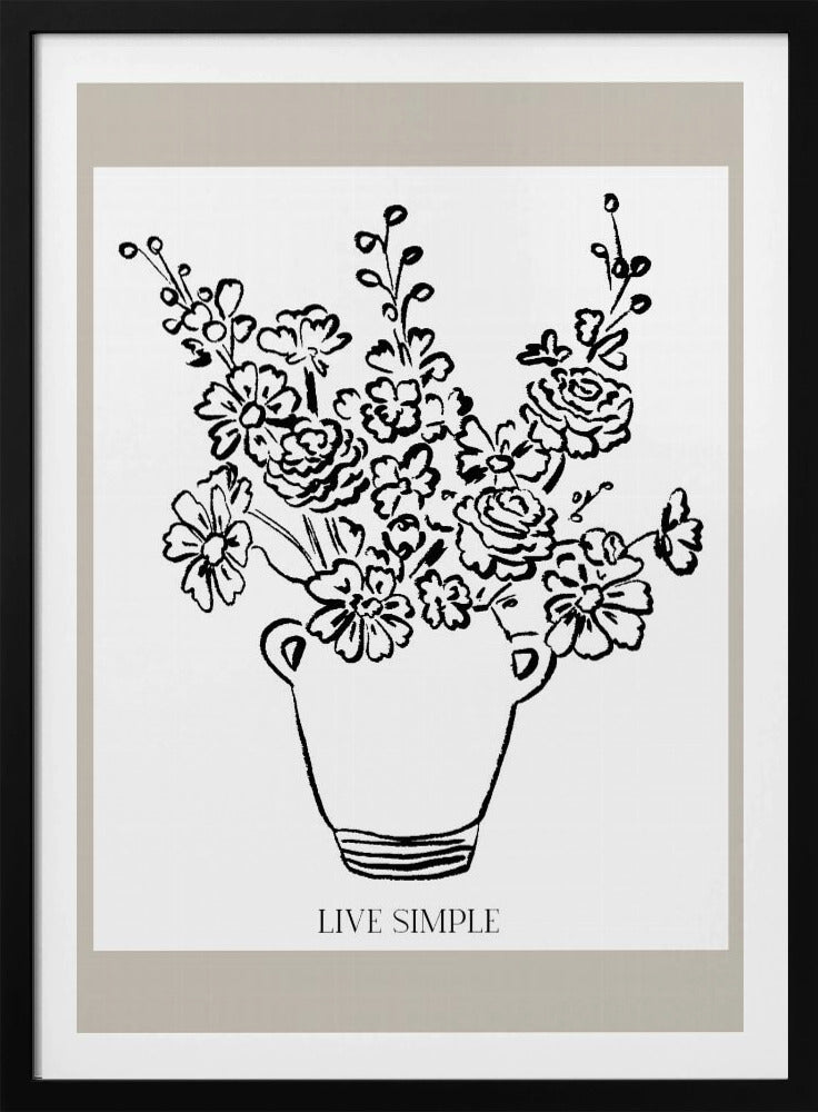 Serene Blooms | Poster