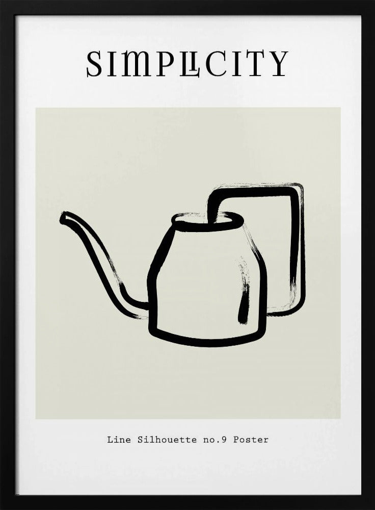 Elegant Pouring Line | Poster