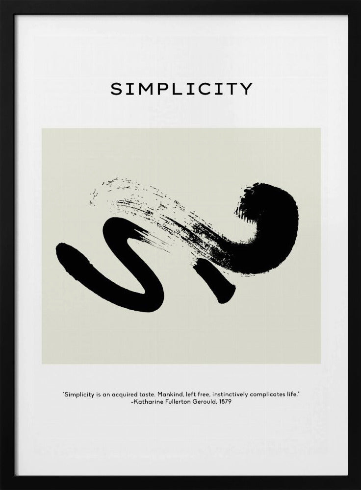 Minimalist Flow | Poster