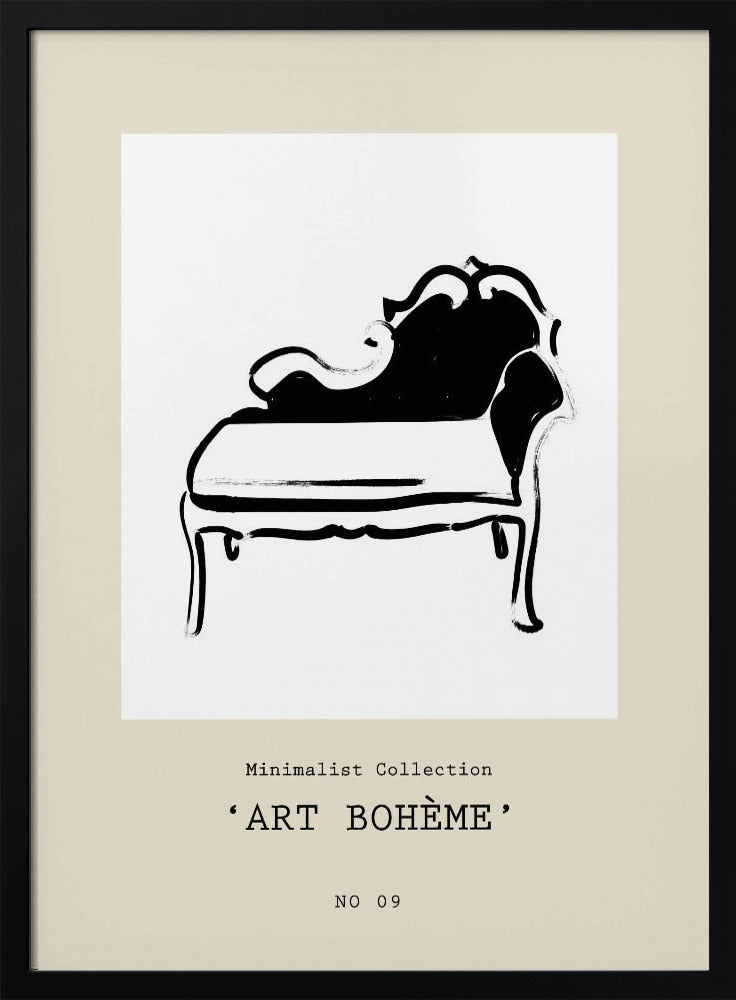 Elegant Lounger | Poster