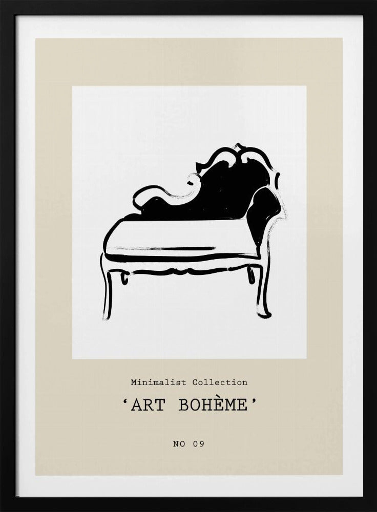 Elegant Lounger | Poster