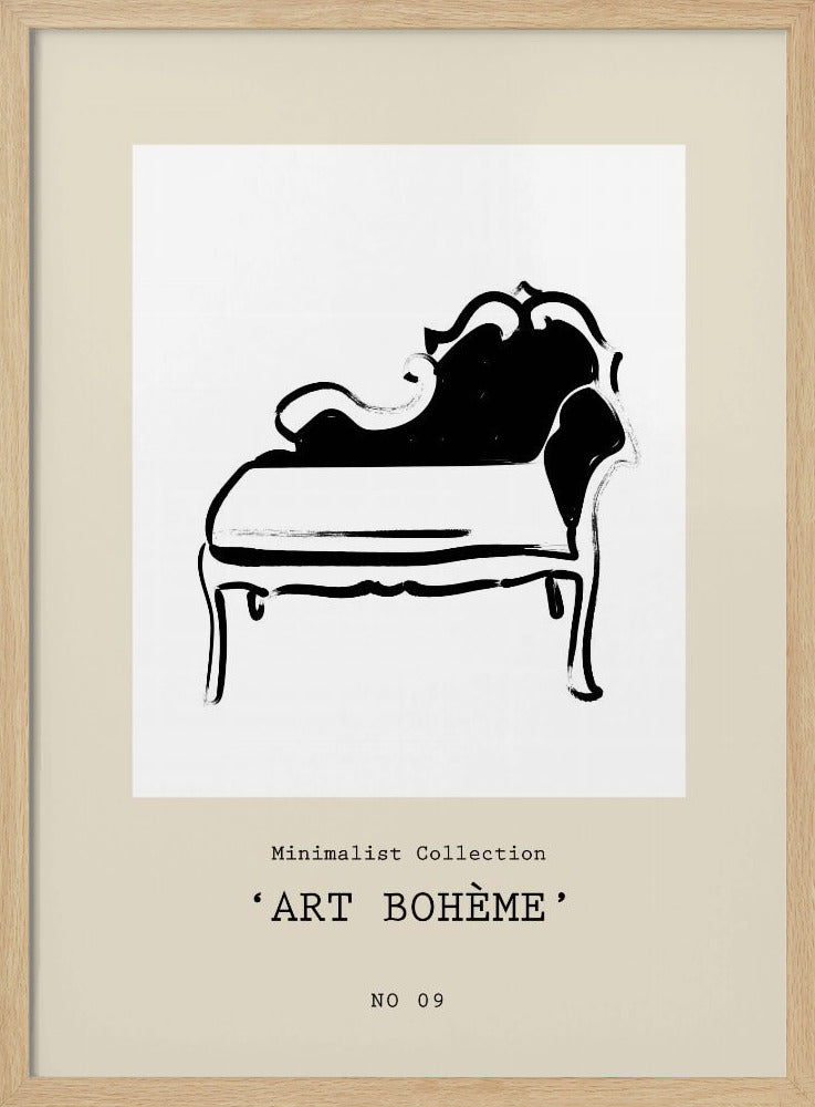 Elegant Lounger | Poster