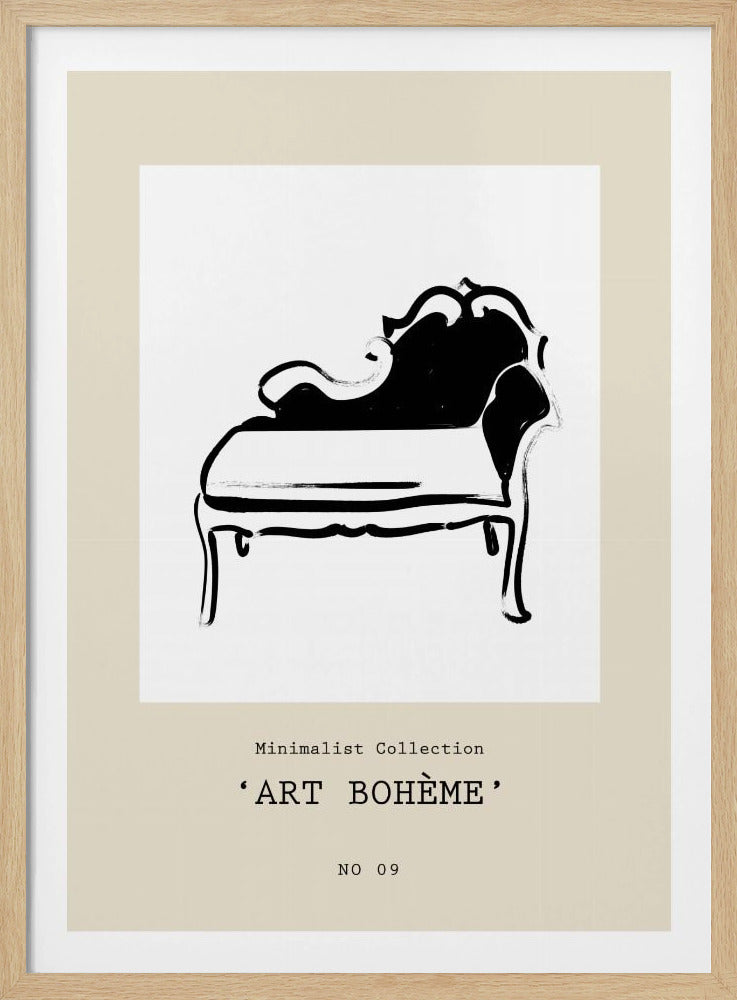 Elegant Lounger | Poster