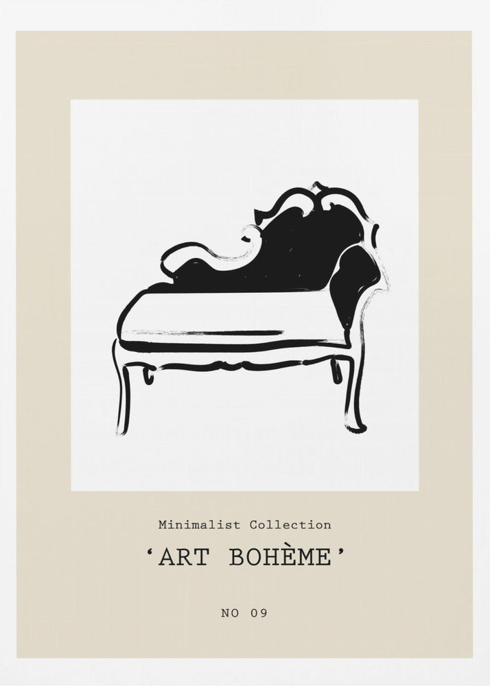 Elegant Lounger | Poster