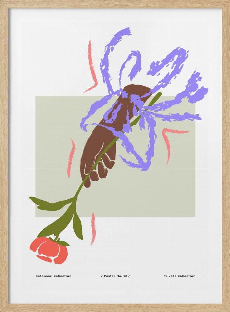 Handing Blooms | Poster